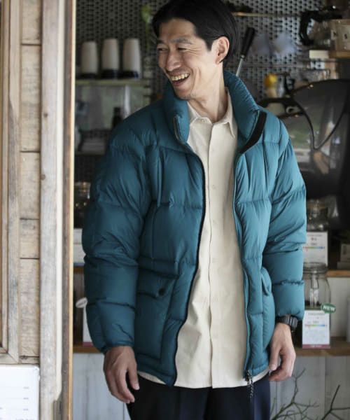 TAION　PACKABLE VOLUME DOWN JACKET