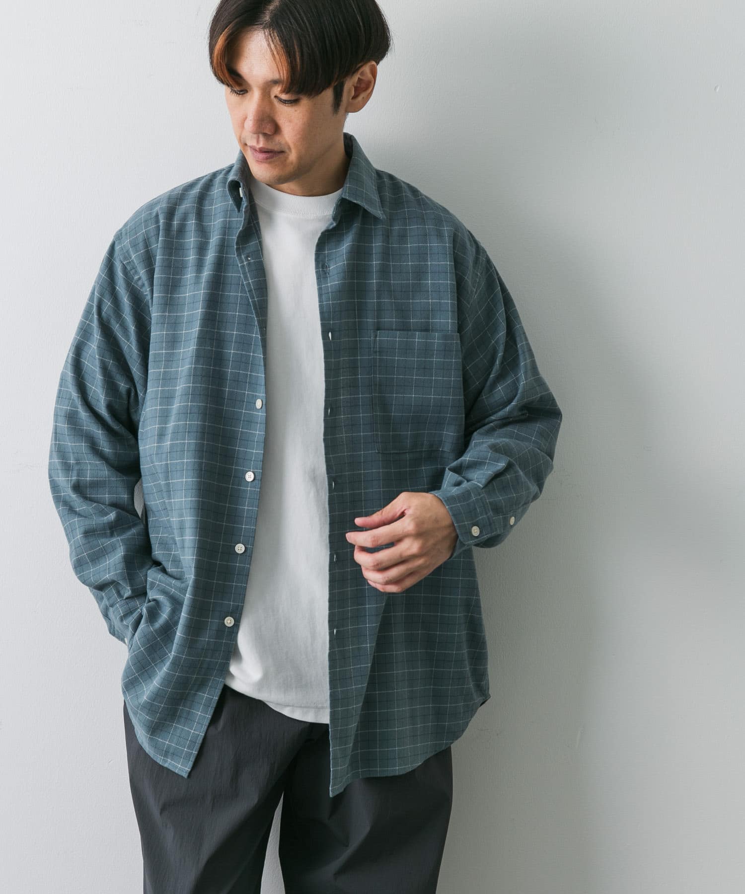 ネルチェックルーズシャツ[DR37-13X705]｜URBAN RESEARCH公式
