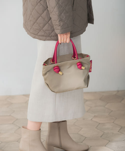 VIOLA d’ORO　BIANCA TOTE XS