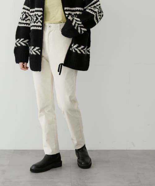 [URBAN RESEARCH][ストレッチコーデュロイストレートパンツ]