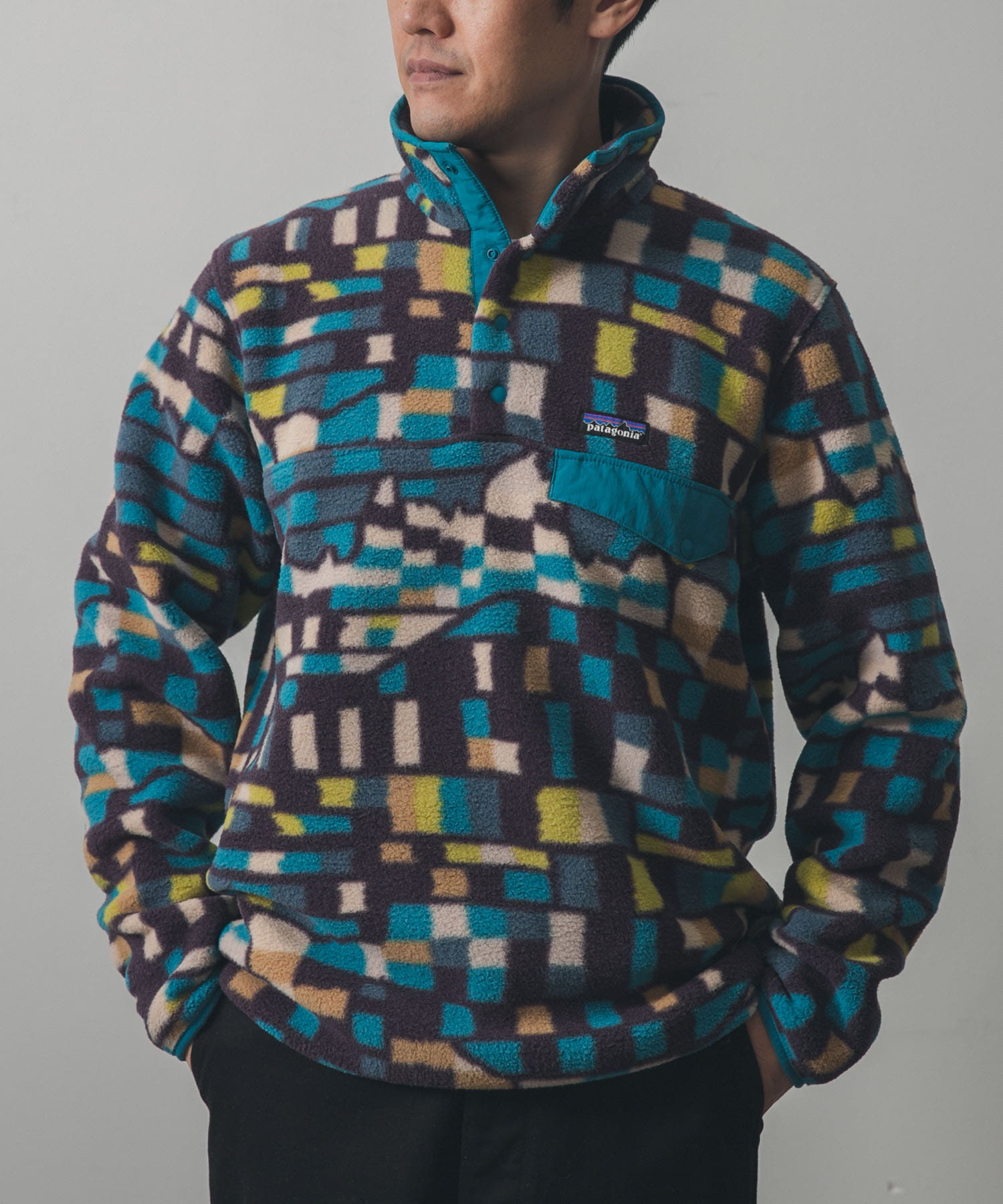 patagonia Ms LW Synch Snap-T-shirts Pullover[25551-DM37