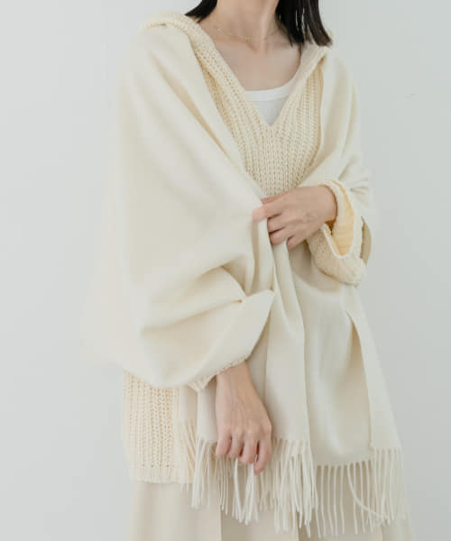 [URBAN RESEARCH][ウールカシミヤストール]