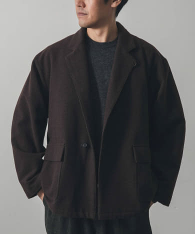 STILL BY HAND コットンウールビッグポケットジャケット[JK01234-DM37]｜URBAN RESEARCH公式ファッション通販