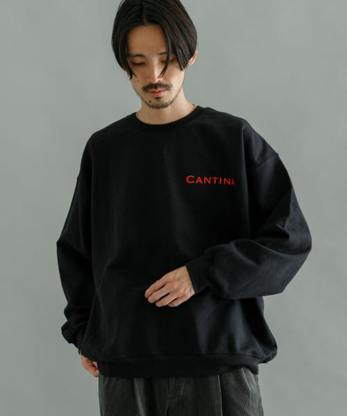 URBAN RESEARCH iD　CANTINA Sweat Crew Neck