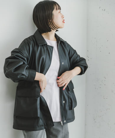 フェイクレザージャケット[IT44-27A009]｜URBAN RESEARCH公式ファッション通販