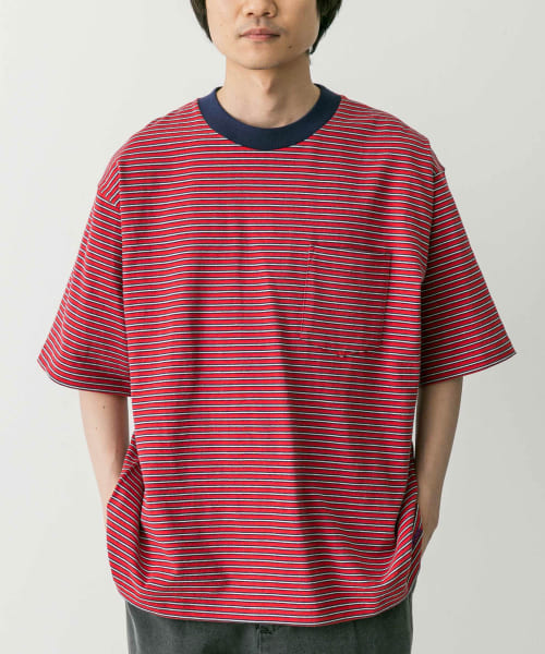 L.L.Bean　UnionShortSleeveStripedT-shirts