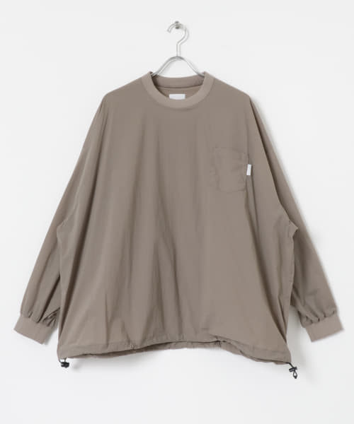 SFC　BIG NYLON LS T-SHIRTS