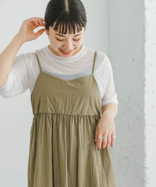 [ITEMS][チュールシアーロングTシャツ]
