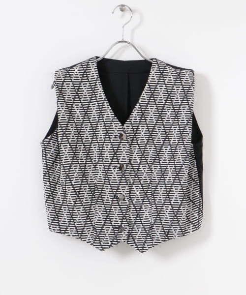 RUMCHE　Knit Bonding Vest