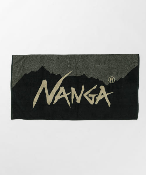 NANGA　LOGO BATH TOWEL