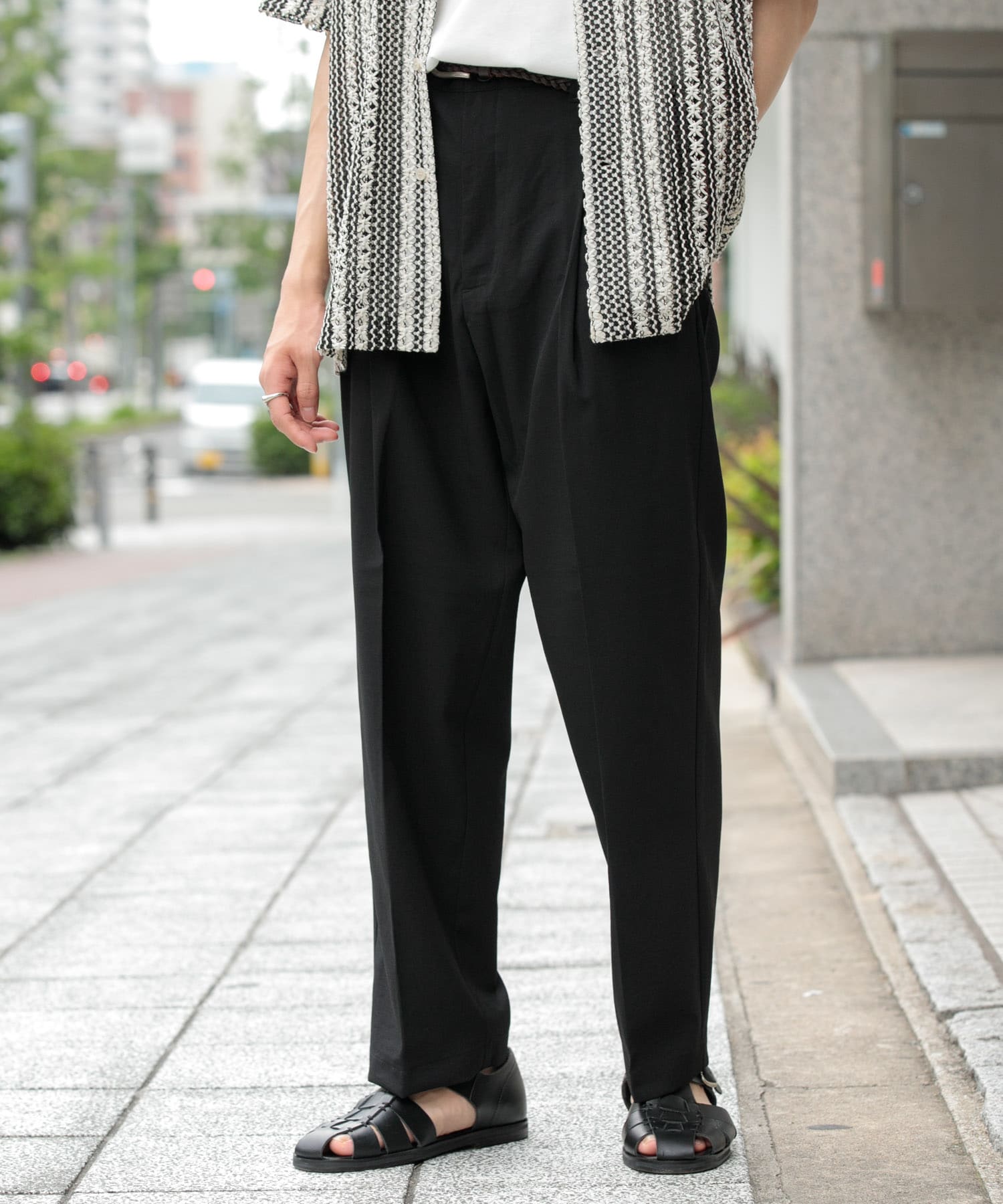 セットアップ対応』 『UR TECH DRYLUXE』リネンライクテーパードパンツ[AA45-14S114]｜URBAN RESEARCH 公式ファッション通販