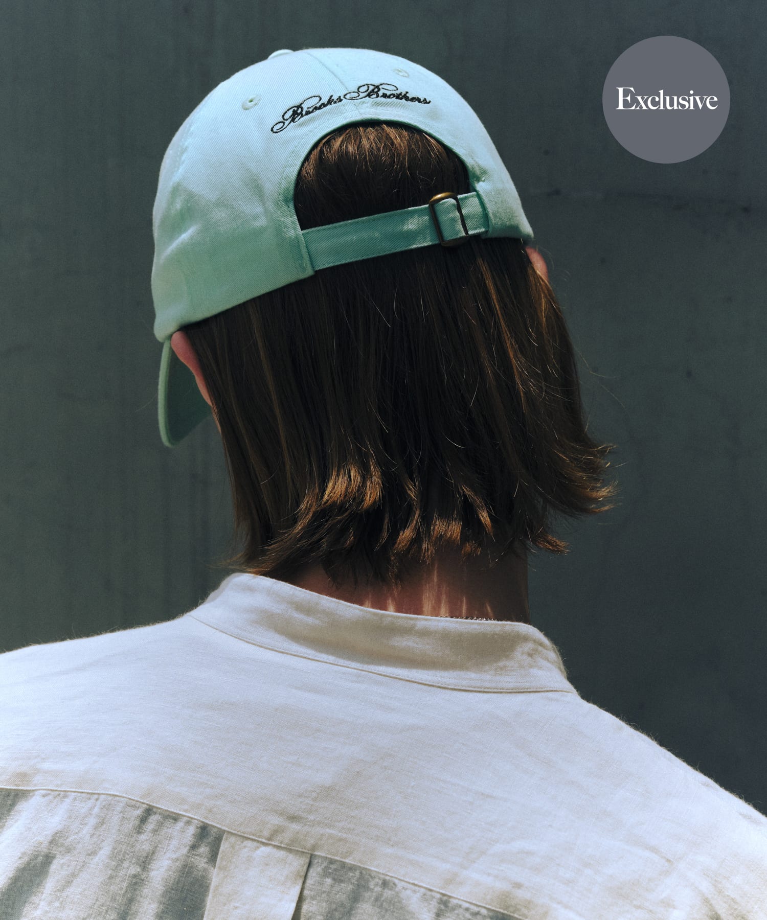 高い品質 別注』BROOKS BROTHERS×UR CAP[UM46-C3-046 BB TWIL COTTON GF 帽子