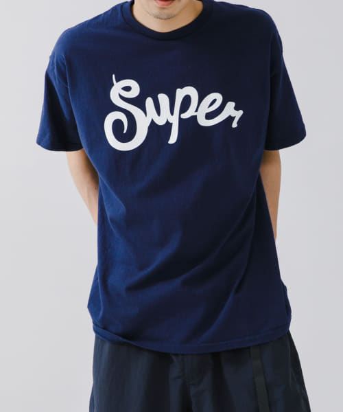 SUPERMARKET　SMアップリケTシャツ