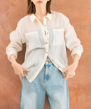 楊柳シアーシャツ[RA45-23K550]｜URBAN RESEARCH公式ファッション通販