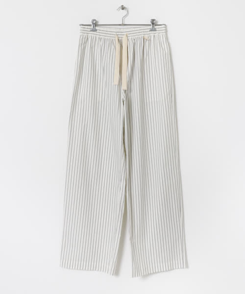 WITH OR WITHOUT　Wide Silk Pants