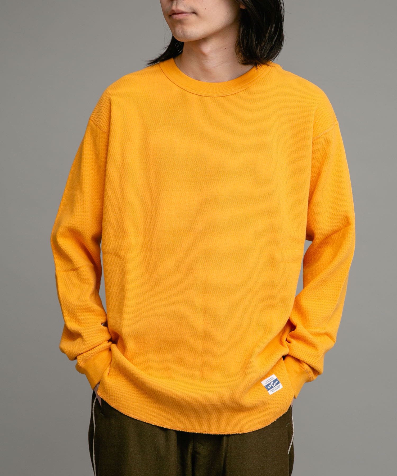 ARMY TWILL Honeycomb Long-Sleeve T-shirts[LM47-AM-2453006