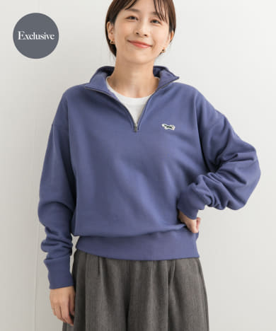 別注』PENNEYS×DOORS THE FOX ハーフジップスウェット[DR46