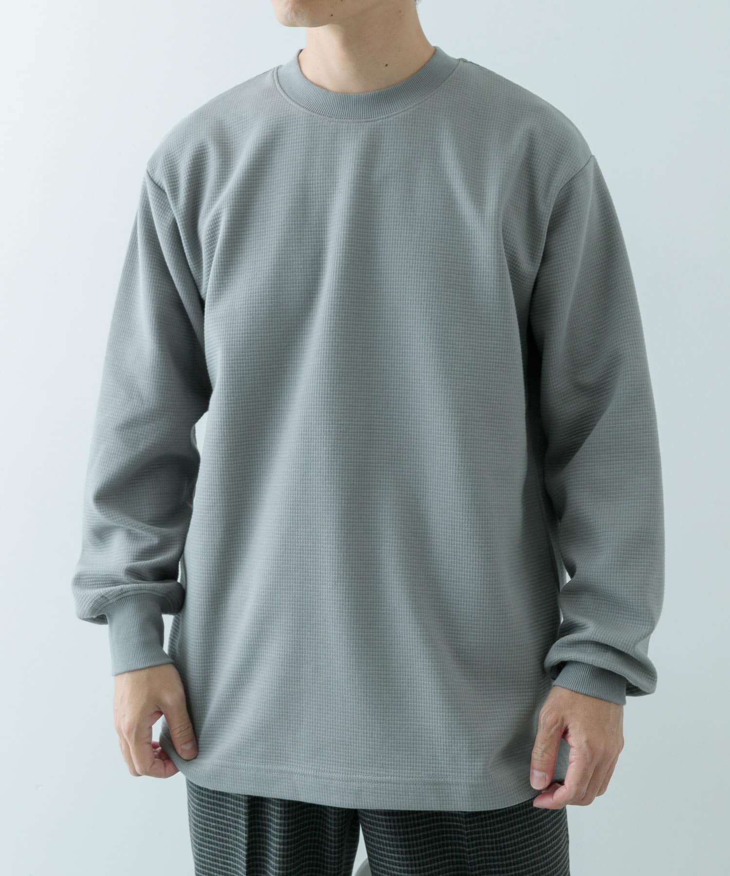 裏起毛 クルーネックワッフルプルオーバー[IT47-11A011]｜URBAN RESEARCH公式ファッション通販