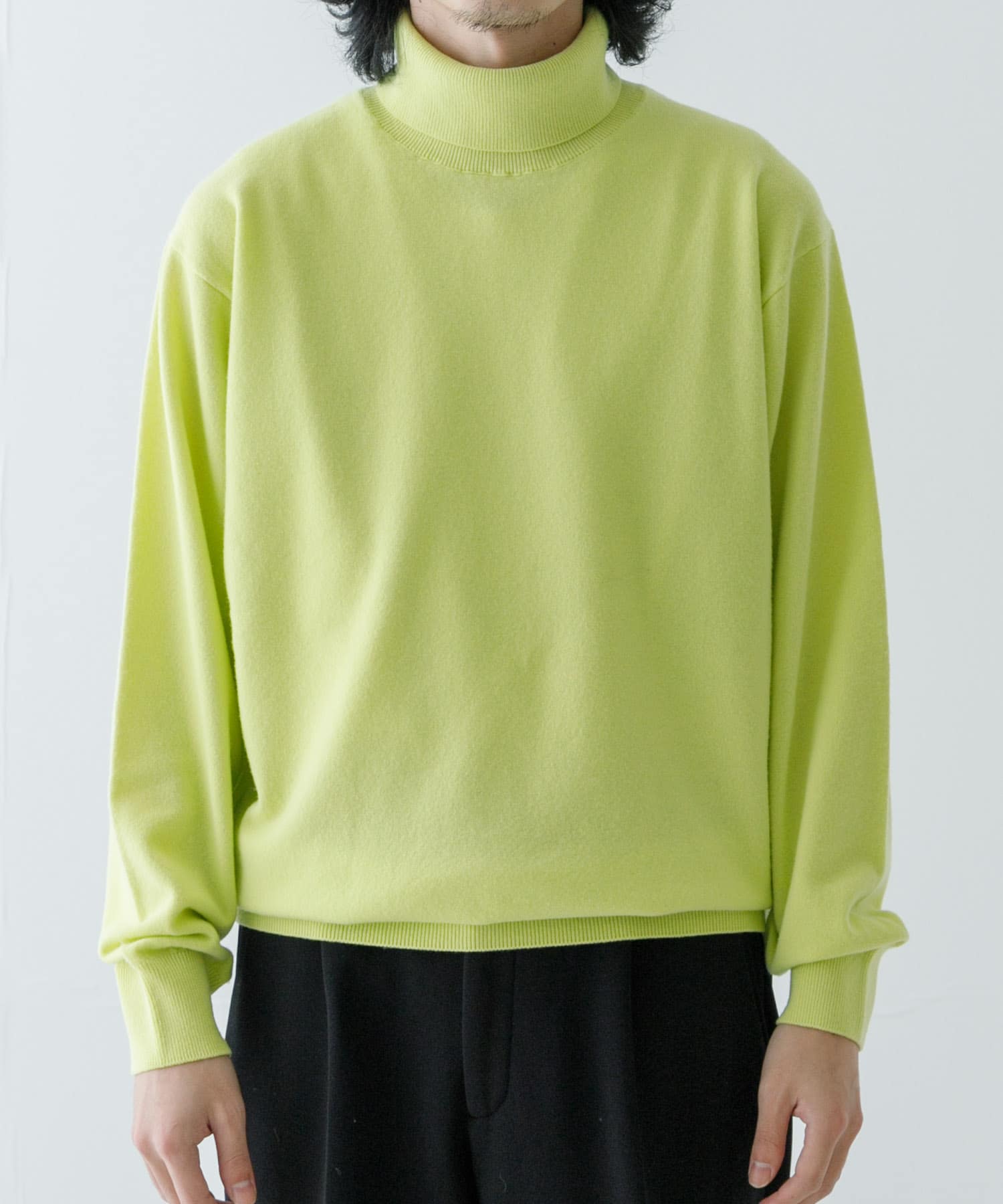 SPLICE KNIT SWEATER #BLACK [FW23-KN01] – cocorozashi