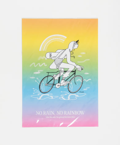 Norikazu Hatta　自転車 ポスター