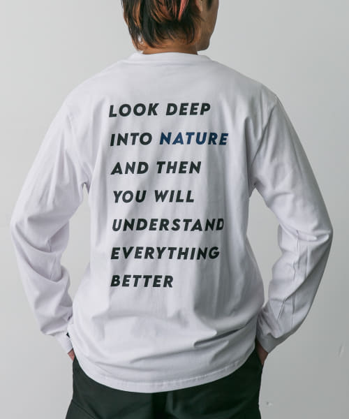 Snow Peak Apparel　Think Twice Long-Sleeve T-Shirts