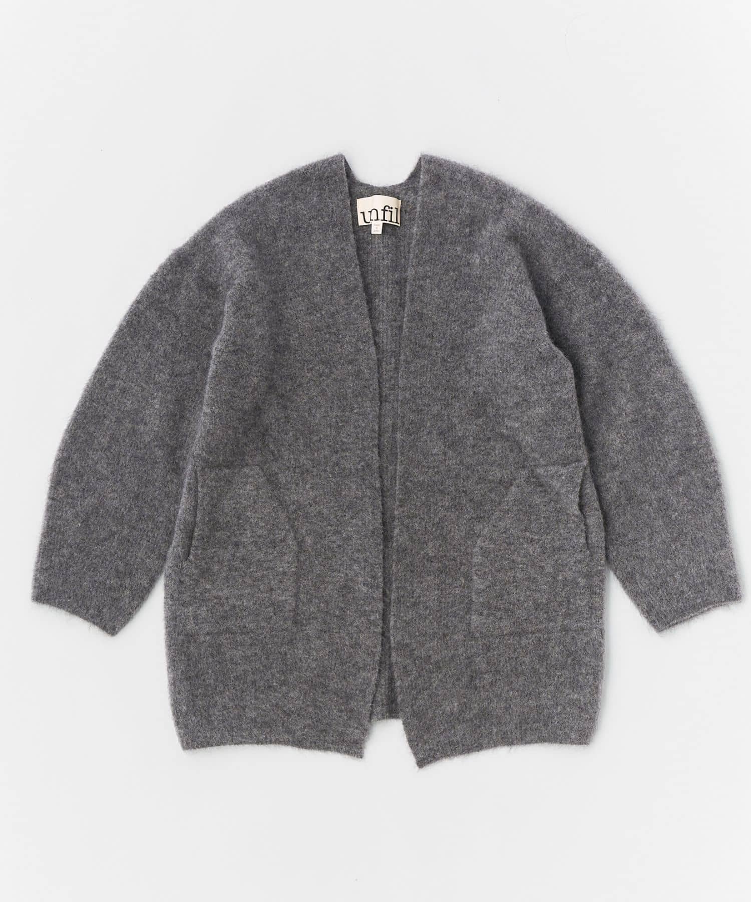 一部別注カラー』unfil mohair cardigan[DW47-UW133]｜URBAN