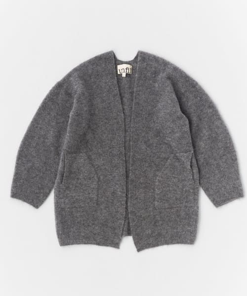 『一部別注カラー』unfil　mohair cardigan