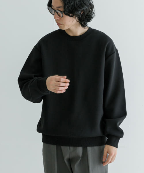 フリースボンディングクルーネック