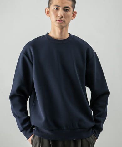 SEE SEE BIG NYLON SS CREW w/DRAWSTRINGS[BSM45-24SS-ET05