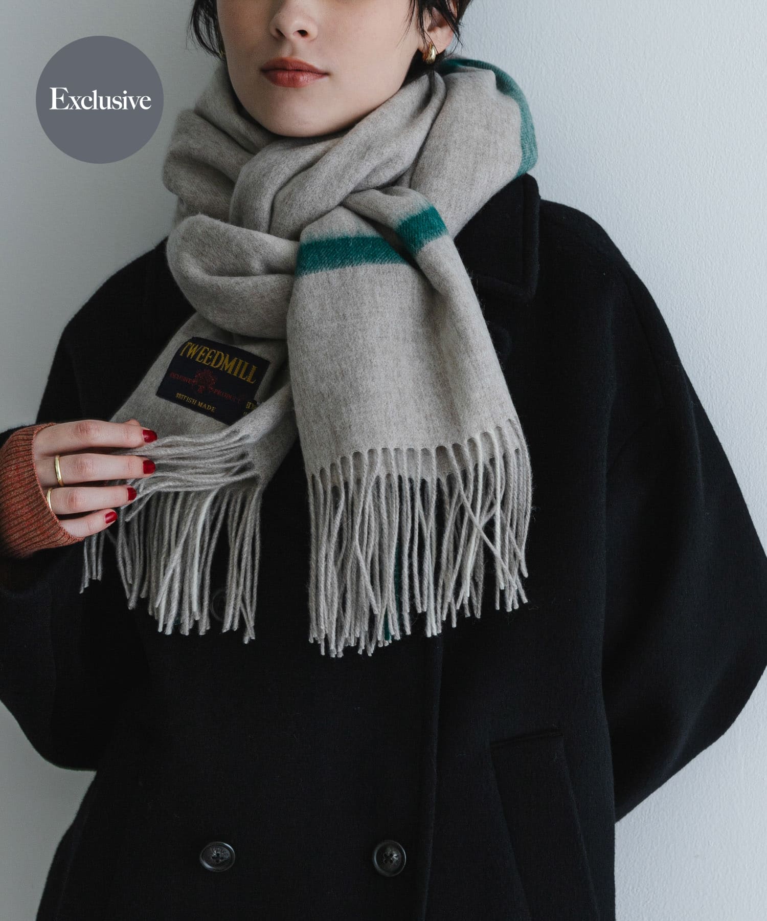 別注』TWEED MILL×URBAN RESEARCH Lambswoolstole[UW47-TM]｜URBAN RESEARCH 公式ファッション通販