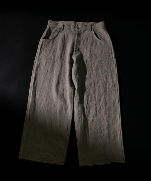 Willow Pants　デッドストックリネン