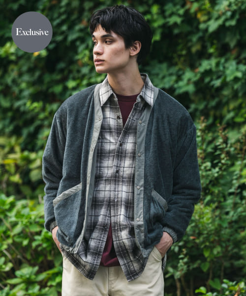 『別注』Snow Peak Apparel×DOORS　2L Octa 2way Cardigan