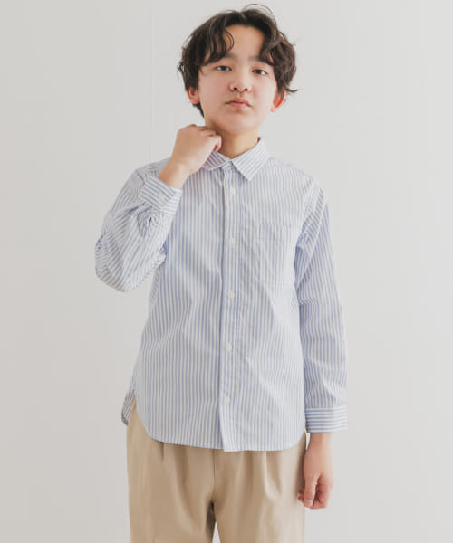 『WEB/一部店舗限定』ストレッチレギュラーカラーシャツ(KIDS)
