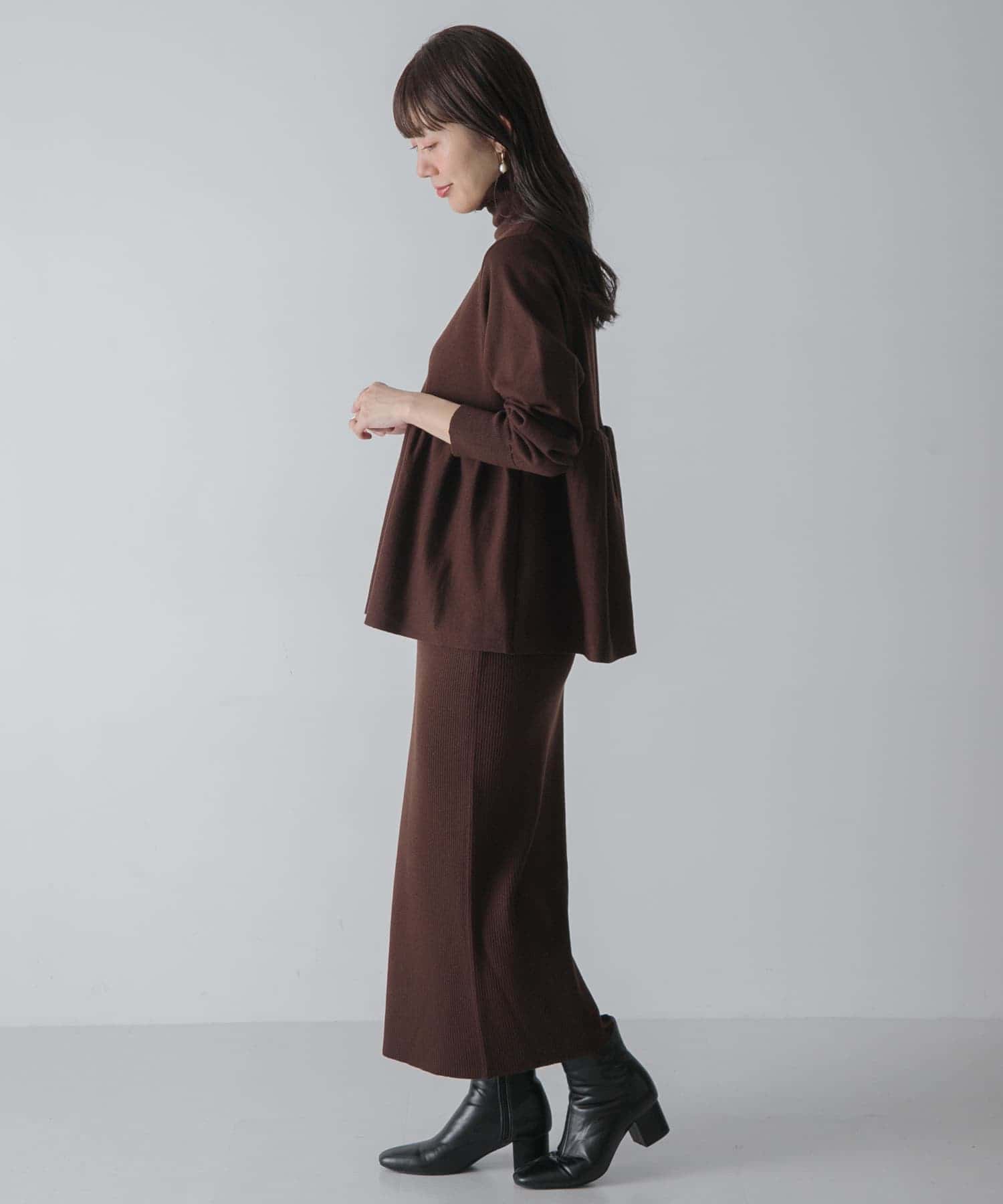 WEB限定』ペプラムニット×スカートSET UP[LA47-26T002]｜URBAN RESEARCH公式ファッション通販