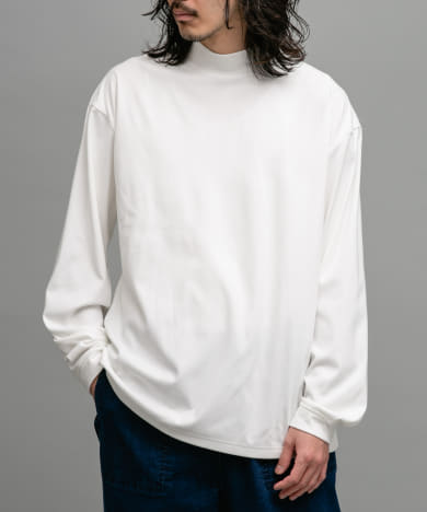 スーパーストレッチモックネックTシャツ[LA47-11S008]｜URBAN RESEARCH公式ファッション通販