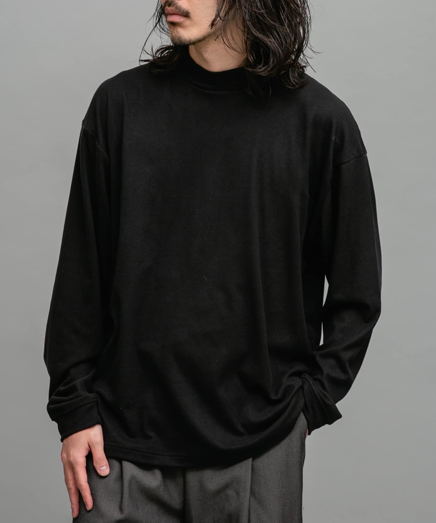 スーパーストレッチモックネックTシャツ[LA47-11S008]｜URBAN RESEARCH公式ファッション通販