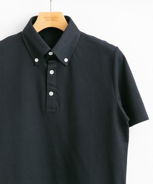 『吸水速乾』LIFE STYLE TAILOR　ボタンダウン半袖プルオーバー