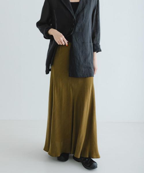 『MADE IN JAPAN』キュプラフィブリルロングスカート