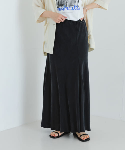 [URBAN RESEARCH][『MADE IN JAPAN』キュプラフィブリルロングスカート]