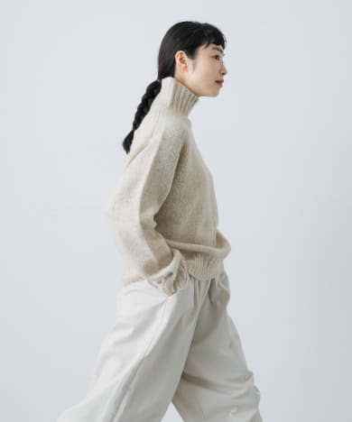 ビアズリー 美品 コットンタートルシャツ - メルカリ