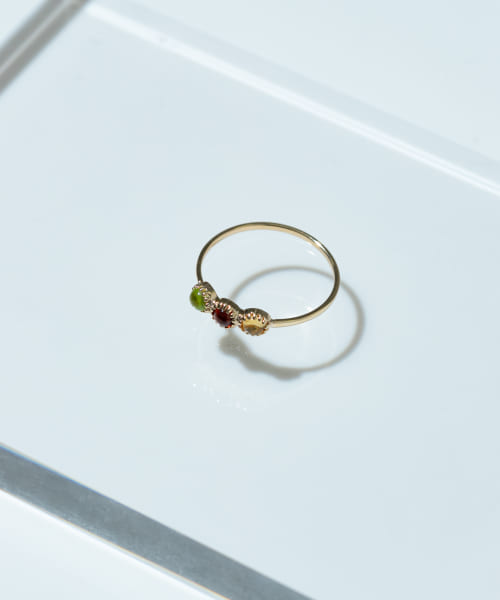[URBAN RESEARCH][ff by decor urban research　three stone ring]