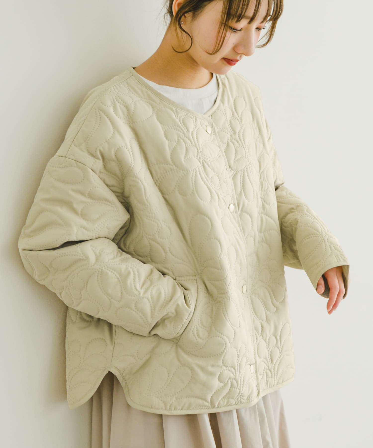 ノーカラー刺繍ブルゾン[ITA4-27A012]｜URBAN RESEARCH公式