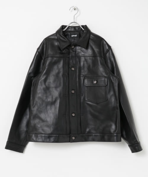 SCHOTT　SHEEP LEATHER 1st TRACKER