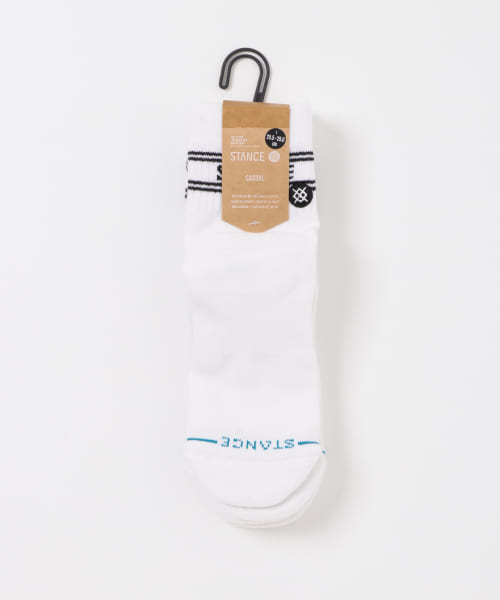 STANCE SOCKS　BASIC QUARTER 3 PACK +