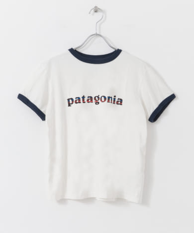 patagonia　Logo Organic Ringer T-Shirts