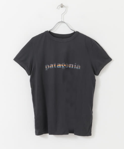 patagonia　Logo Organic Ringer T-Shirts
