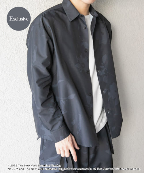 NYBG　リップストップルーズシャツ