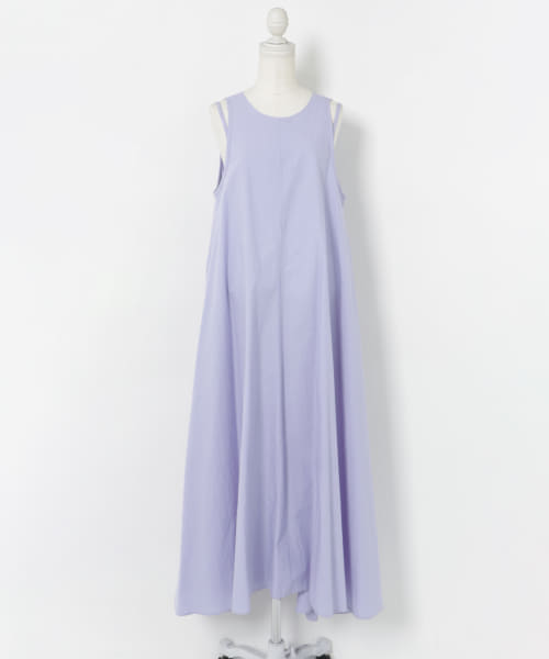 FANAKA　Poplin Spread Dress