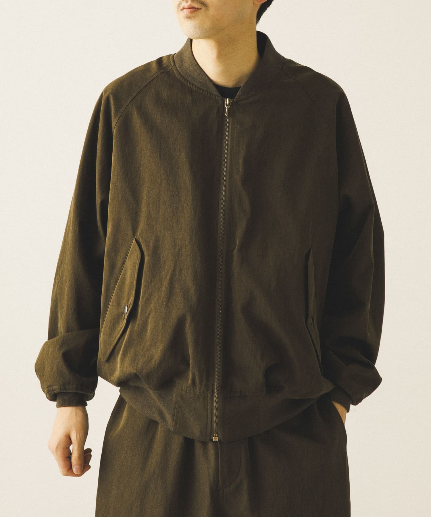 A PRESSE Silk Padding Jacket[BSMA4-AP-01-08H]｜URBAN