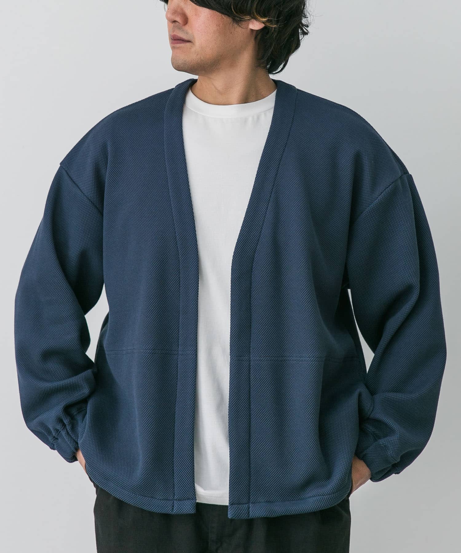 STILL BY HAND Buttonless cardigan[DMA4-CS01251]｜URBAN